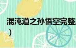 混沌道之孙悟空完整版136（混沌道之孙悟空）