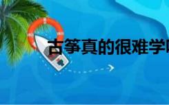 古筝真的很难学吗（古筝难学不）