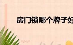 房门锁哪个牌子好（锁哪个牌子好）