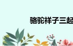 骆驼祥子三起三落是哪一节