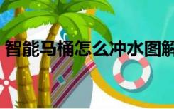 智能马桶怎么冲水图解（智能马桶怎么冲水）