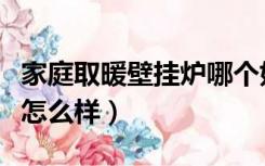 家庭取暖壁挂炉哪个好（电磁壁挂炉取暖效果怎么样）