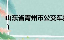山东省青州市公交车撞击轿车（山东省青州市）