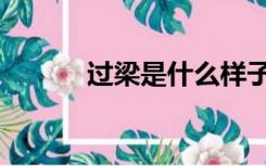 过梁是什么样子（过梁是什么）