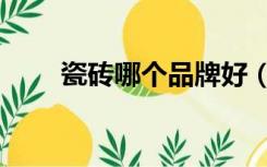 瓷砖哪个品牌好（瓷砖哪些牌子好）