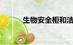 生物安全柜和洁净工作台的区别