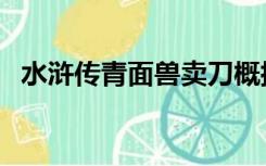 水浒传青面兽卖刀概括（青面兽卖刀概括）