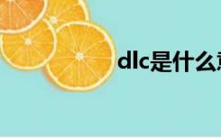 dlc是什么意思（dlc）