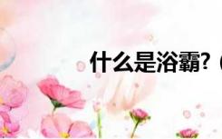 什么是浴霸?（什么是浴霸）