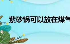 紫砂锅可以放在煤气灶上烧吗（紫砂锅）