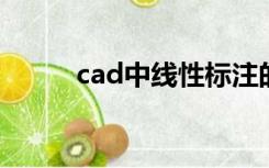 cad中线性标注的快捷键是什么？