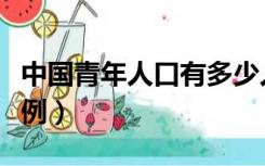 中国青年人口有多少人（中国青年占总人口比例）