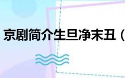 京剧简介生旦净末丑（京剧生旦净丑的简介）