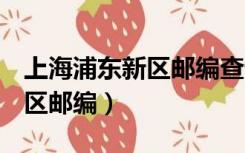上海浦东新区邮编查询200135（上海浦东新区邮编）