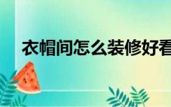 衣帽间怎么装修好看（衣帽间怎么装修）