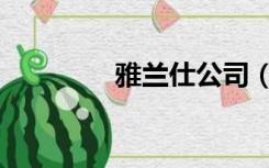 雅兰仕公司（雅兰仕官网）