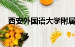 西安外国语大学附属西安外国语学校高中