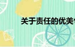 关于责任的优美句子（关于责任）