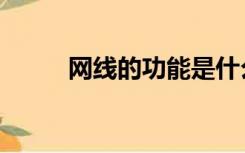 网线的功能是什么（网线的功能）