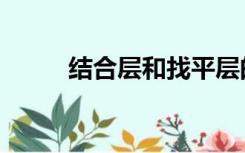 结合层和找平层的区别（结合层）