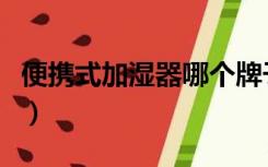 便携式加湿器哪个牌子好（加湿器哪个牌子好）