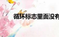 循环标志里面没有数字（循环标志）