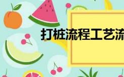 打桩流程工艺流程（打桩流程）