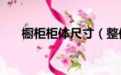 橱柜柜体尺寸（整体厨柜尺寸是多少）