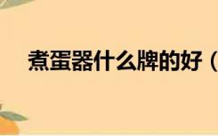 煮蛋器什么牌的好（煮蛋器什么牌子好）