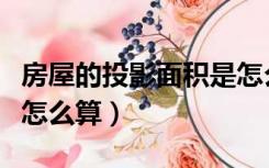 房屋的投影面积是怎么计算（装修的投影面积怎么算）