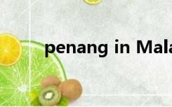 penang in Malaysia（penang）