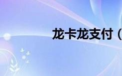 龙卡龙支付（彩卡龙下单）
