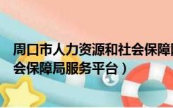 周口市人力资源和社会保障网络平台（周口市人力资源和社会保障局服务平台）