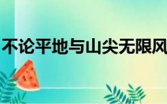 不论平地与山尖无限风光尽被占的停顿怎么画