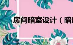 房间暗室设计（暗房间怎么装修设计）