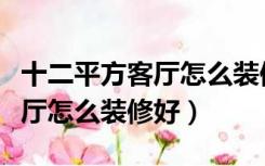 十二平方客厅怎么装修好看图片（十二平方客厅怎么装修好）