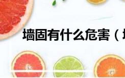 墙固有什么危害（墙固的危害有哪些）