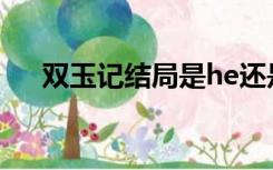双玉记结局是he还是be（双玉记结局）