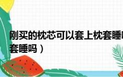 刚买的枕芯可以套上枕套睡吗图片（刚买的枕芯可以套上枕套睡吗）