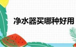 净水器买哪种好用（净水器买哪种好）
