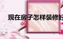 现在房子怎样装修好（房子装修怎么快）