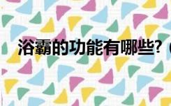 浴霸的功能有哪些?（浴霸的功能有哪些）