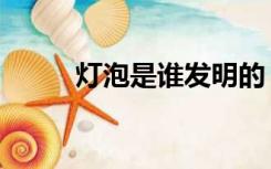 灯泡是谁发明的（电是谁发明的）