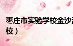 枣庄市实验学校金沙江路校区（枣庄市实验学校）