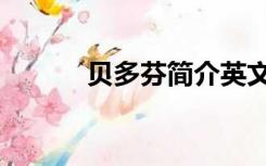 贝多芬简介英文（贝多芬简介）