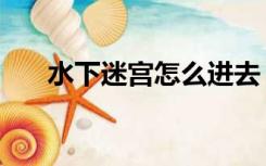 水下迷宫怎么进去（水下迷宫怎么进）