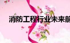 消防工程行业未来前景（消防安装前景）