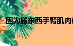 因为搬东西手臂肌肉疼痛（手臂肌肉疼痛）