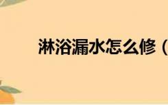 淋浴漏水怎么修（卫浴漏水怎么修）