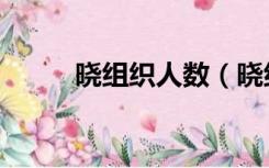 晓组织人数（晓组织一共多少人）